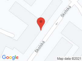 Google map: ul. Školská 234/8, Považská Bystrica